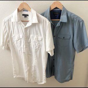 COPY - Banana Republic short sleeve dress shirts